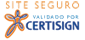 Um site validado pela Certisign indica que nossa empresa concluiu satisfatoriamente todos os procedimentos para determinar que o dom�nio validado � de propriedade ou se encontra registrado por uma empresa ou organiza��o autorizada a negociar por ela ou exercer qualquer atividade l�cita em seu nome.